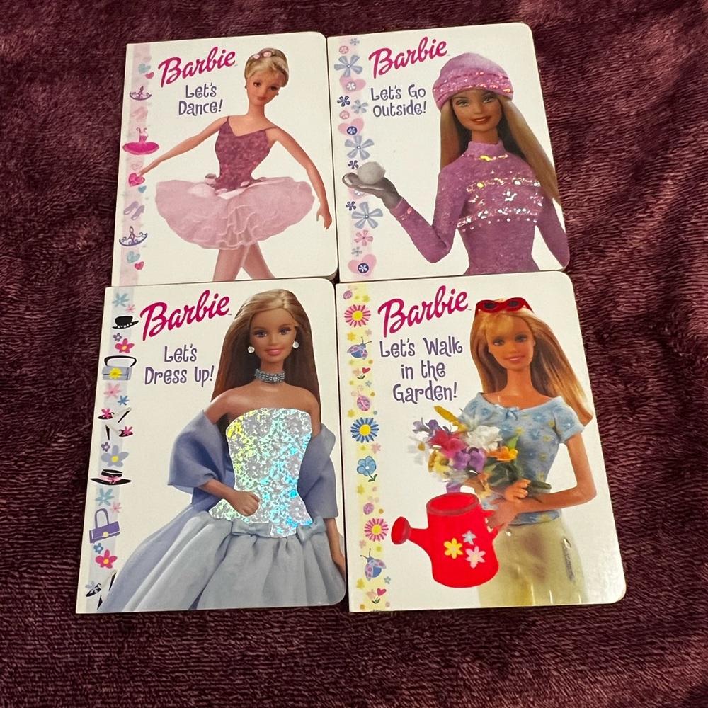 Barbie books DONATED LIBRARY 💗